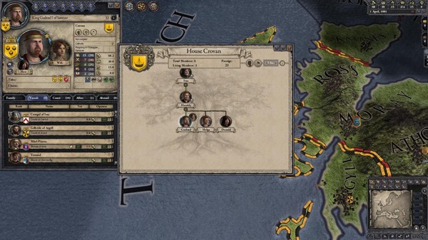 Скриншот из Crusader Kings II: Dynasty Shield Pack