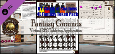 Fantasy Grounds - H1-Castle of Shadows 4E Fantasy (Token Pack)
