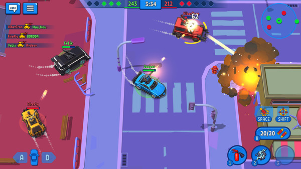 Скриншот из Rage of Car Force: Car Crashing Games