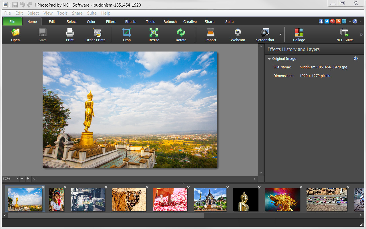 download the last version for iphoneNCH PhotoPad Image Editor 11.47
