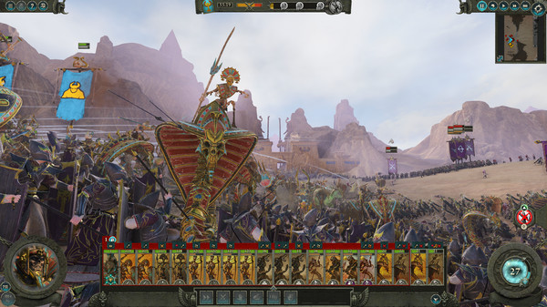 Скриншот из Total War: WARHAMMER II - Rise of the Tomb Kings