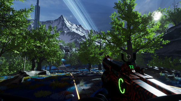 Within the Cosmos game for Linux 1