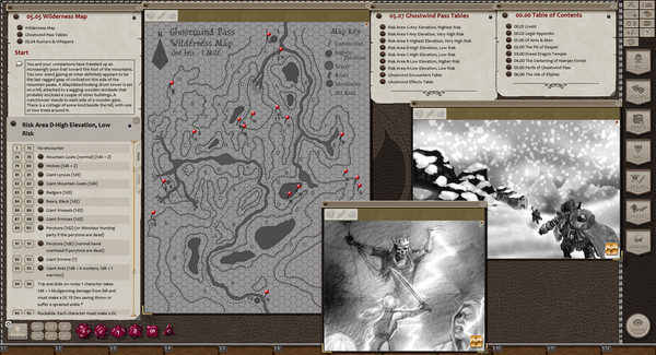 Скриншот из Fantasy Grounds - Quests of Doom 2 (5E)