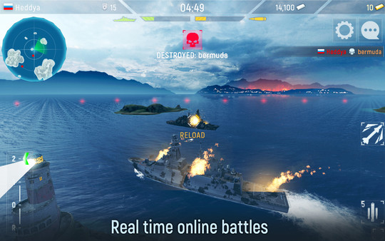 Скриншот из Naval Armada: Ships Battle