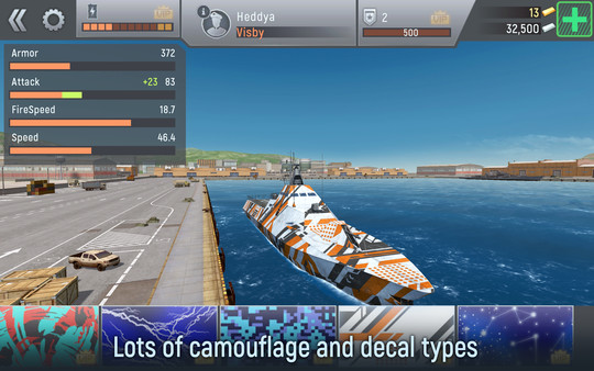 Скриншот из Naval Armada: Ships Battle