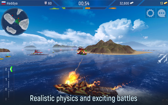 Скриншот из Naval Armada: Ships Battle