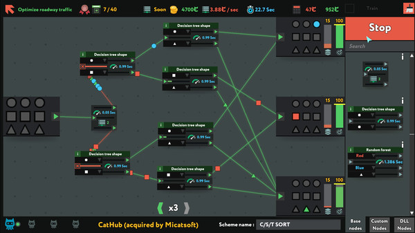 Скриншот из while True: learn()