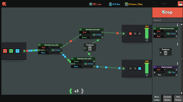 Скриншот из while True: learn()