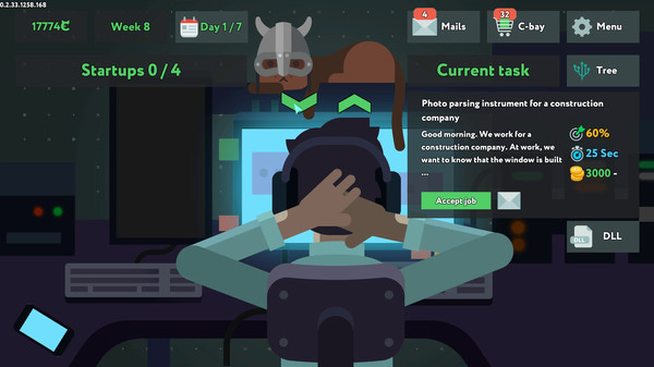 Скриншот из while True: learn()
