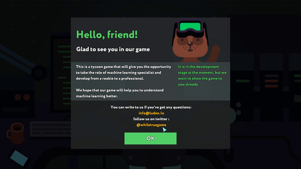 Скриншот из while True: learn()