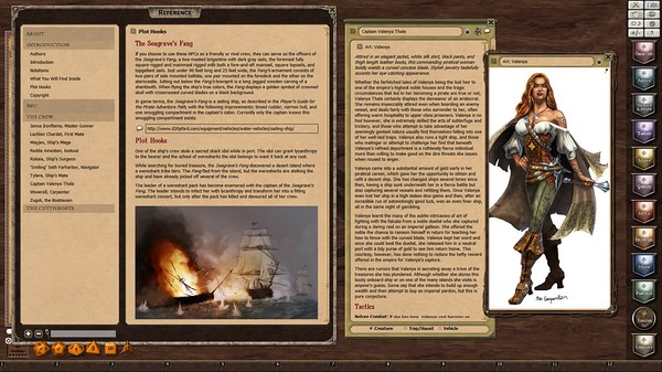 Скриншот из Fantasy Grounds - Cutthroats and Crew (PFRPG)