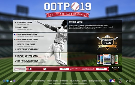 Скриншот из Out of the Park Baseball 19