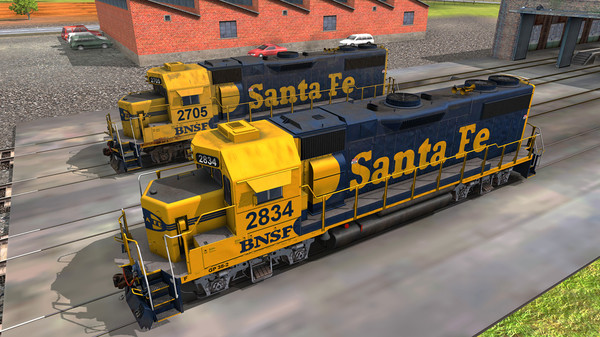 Скриншот из Trainz 2019 DLC: ATSF GP38-2 Santa FE (2 Pack)