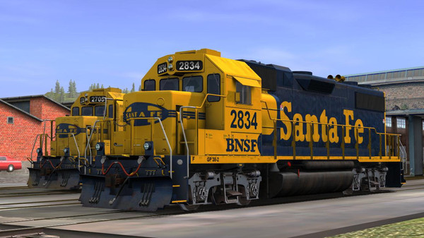 Скриншот из Trainz 2019 DLC: ATSF GP38-2 Santa FE (2 Pack)