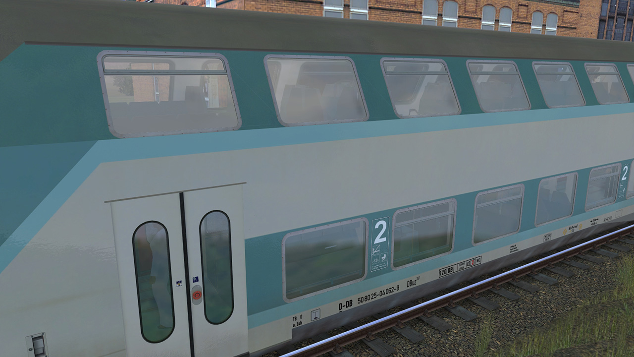 Trainz 2019 dlc: dbuz 747 passenger cars vehicles