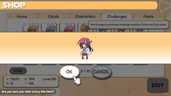 Скриншот из 100% Orange Juice - Kiriko & NoName Character Pack