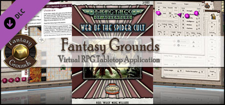 Fantasy Grounds - Daring Tales of Adventure #02 - Web of the Spider Cult (Savage Worlds)