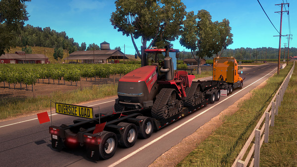 Скриншот из American Truck Simulator - Heavy Cargo Pack