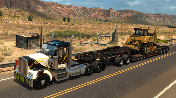 Скриншот из American Truck Simulator - Heavy Cargo Pack