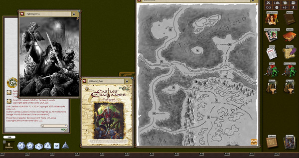 Скриншот из Fantasy Grounds - I1 Into the Unknown: Vakhund (Castles & Crusades)