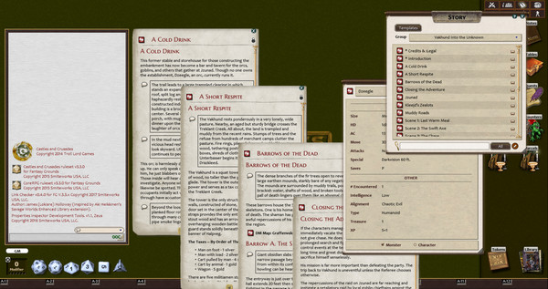 Скриншот из Fantasy Grounds - I1 Into the Unknown: Vakhund (Castles & Crusades)