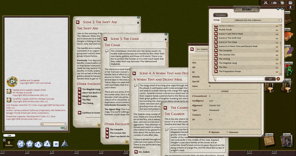 Скриншот из Fantasy Grounds - I1 Into the Unknown: Vakhund (Castles & Crusades)