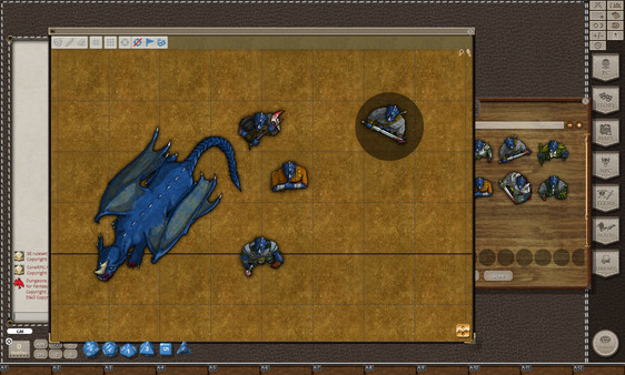 Скриншот из Fantasy Grounds - Blue Dragons (Token Pack)