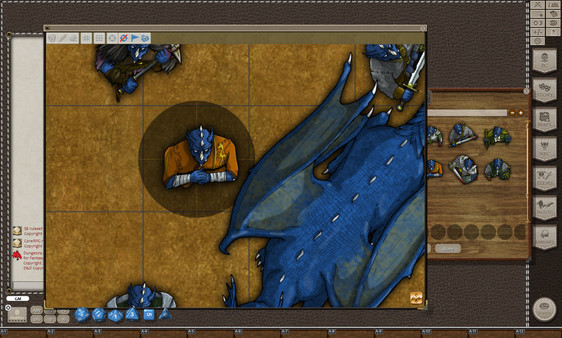 Скриншот из Fantasy Grounds - Blue Dragons (Token Pack)