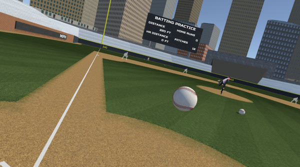 Big Hit VR Baseball requirements