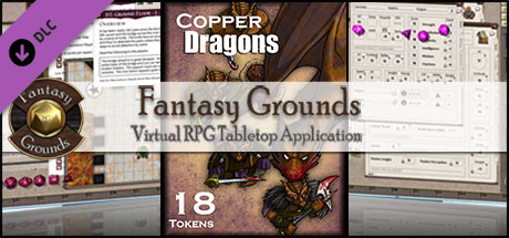 Fantasy Grounds - Copper Dragons (Token Pack)