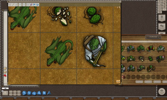 Скриншот из Fantasy Grounds - Green Dragons (Token Pack)