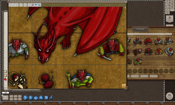 Скриншот из Fantasy Grounds - Red Dragons (Token Pack)