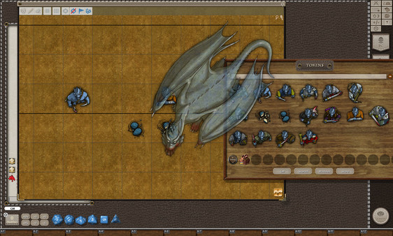 Скриншот из Fantasy Grounds - Silver Dragons (Token Pack)
