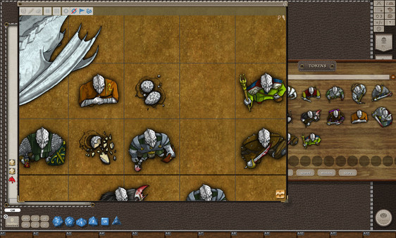 Скриншот из Fantasy Grounds - White Dragons (Token Pack)