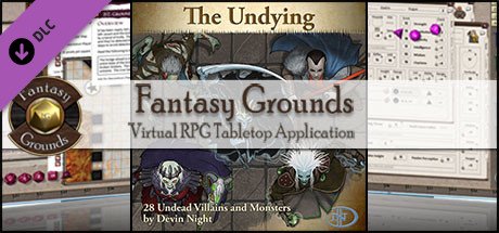 Fantasy Grounds - The Undying (Token Pack)