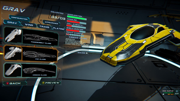 Antigraviator game for windows Pc 1