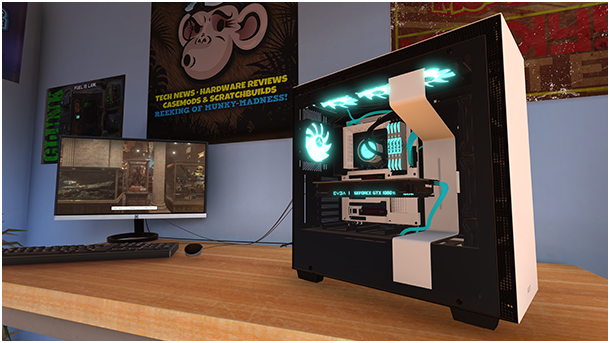 Pc building simulator кастомная водянка как собрать