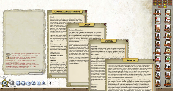 Скриншот из Fantasy Grounds - Setting: Necessary Evil (Savage Worlds)