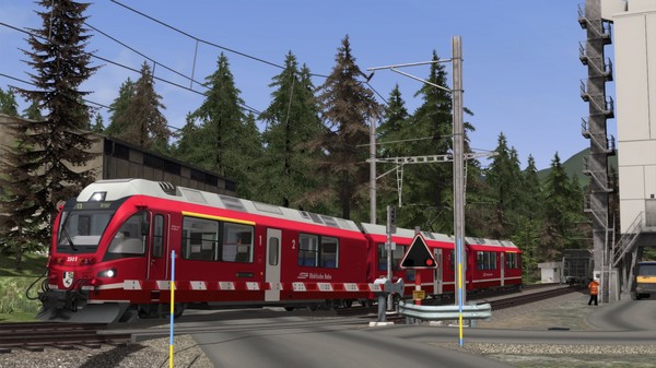 Скриншот из Train Simulator: Arosa Line Route Add-On