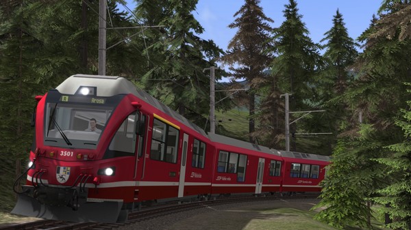 Скриншот из Train Simulator: Arosa Line Route Add-On