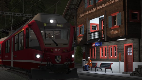 Скриншот из Train Simulator: Arosa Line Route Add-On