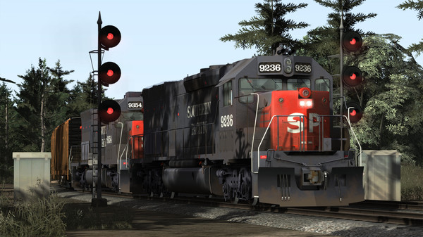 Скриншот из Train Simulator: Southern Pacific SD45T-2 Loco Add-On