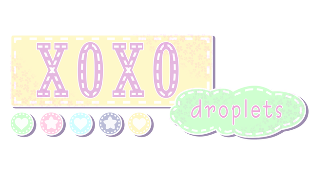 XOXO Droplets Logo