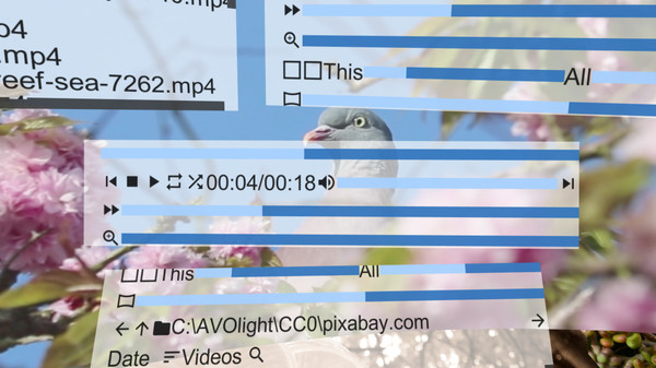 AVOlight.Space (Multiple Video Players) game for Linux 1