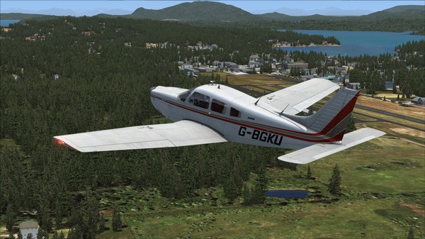 Скриншот из FSX Steam Edition: Piper PA-28R Arrow III Add-On