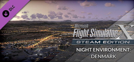 FSX Steam Edition: Night Environment Denmark Add-On