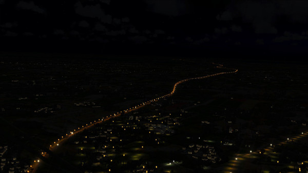 Скриншот из FSX Steam Edition: Night Environment Denmark Add-On