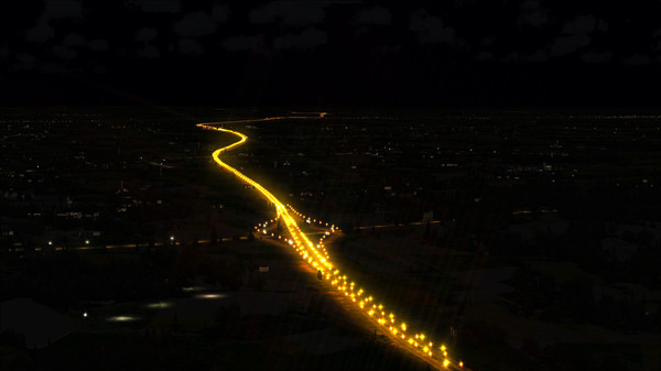 Скриншот из FSX Steam Edition: Night Environment Denmark Add-On