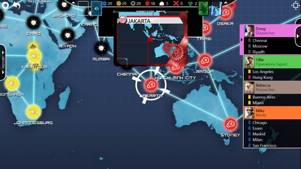 Скриншот из Pandemic: The Board Game