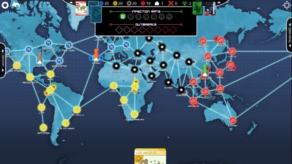 Скриншот из Pandemic: The Board Game